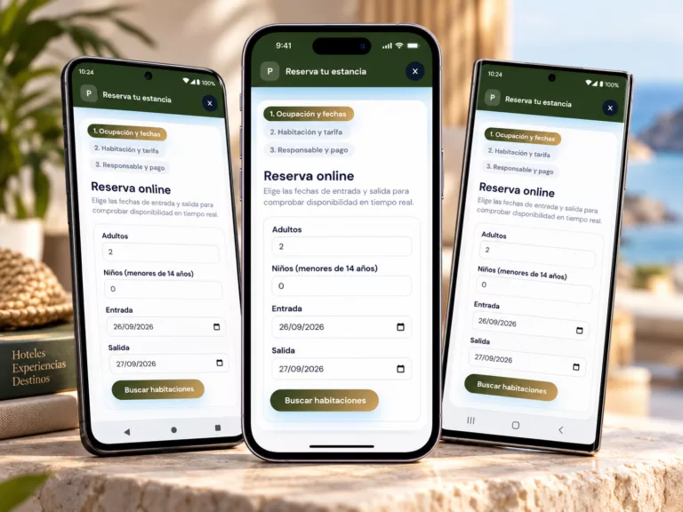 Reserva de alojamiento desde el móvil con Alóxame